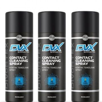 Divortex 3x400 ml Yağsız Kontak Temizleme Spreyi