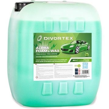 Divortex Alpha Foam pH Nötr Cilalı 20 lt Oto Şampuanı