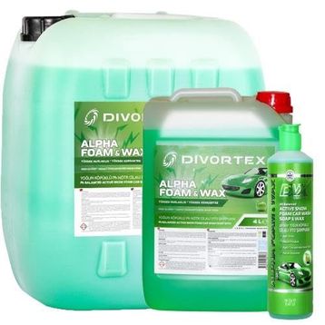 Divortex Alpha Foam pH Nötr Cilalı 4 lt Oto Şampuanı