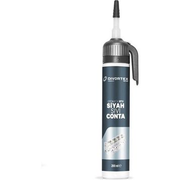 Divortex RTV 200 ml Siyah Sıvı Conta