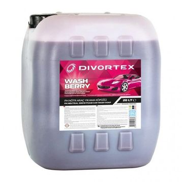 Divortex Washberry PH Nötr 20 lt Oto Şampuanı