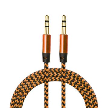 Diwu Aux Stereo 3.5 mm Bakır Data Ses Örgü Kablo