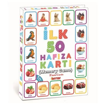 Dıy Toy İlk 50 Hafıza Kartı