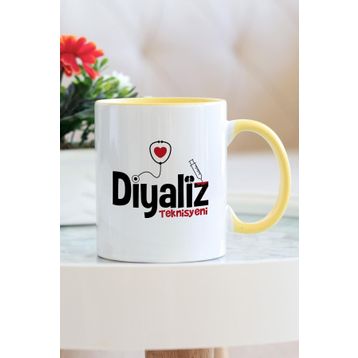 Diyaliz Teknisyeni Sarı Kupa Bardak