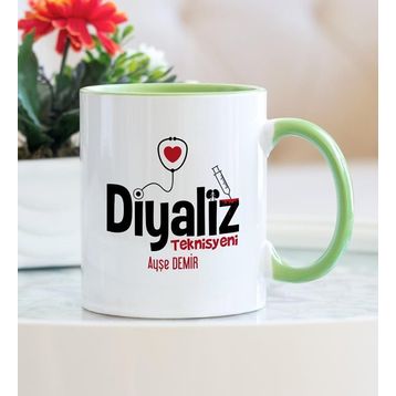 Diyaliz Teknisyeni Yeşil Kupa Bardak