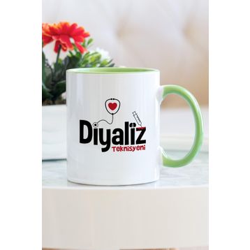 Diyaliz Teknisyeni Yeşil Kupa Bardak