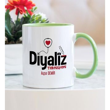 Diyaliz Teknisyeni Yeşil Kupa Bardak