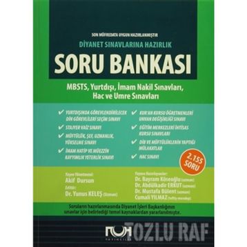 Diyanet Sınavlarına Hazırlık Soru Bankası - Bayram Köseoğlu Cumali Yılmaz Abdülkadir Erkut Mustafa Bülent