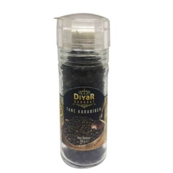 Diyar 58 gr Değirmen Kapak Karabiber