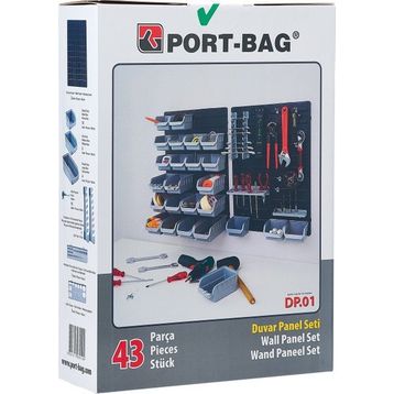 Diybox Duvar Panel 43 Parça Arizona Set Avadanlık