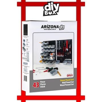Diybox Duvar Panel 43 Parça Arizona Set Avadanlık