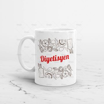 Diyetisyen Baskılı Kupa