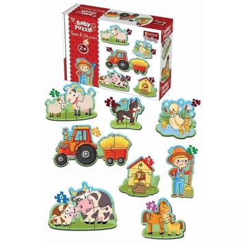 Diytoy 1734 Baby İlk Çiftlik Puzzle