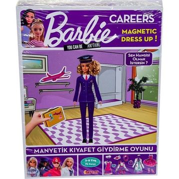 Diytoy 1918 Barbie Careers Manyetik Kıyafet Giydirme Oyunu