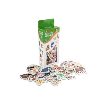Diytoy 30 Parça Manyetik Şekiller Hayvanlar