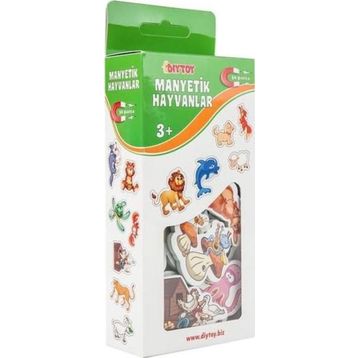 Diytoy 30 Parça Manyetik Şekiller Hayvanlar