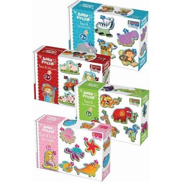 Diytoy 4'lü Bebeğimin İlk Hayvanları Puzzle Seti
