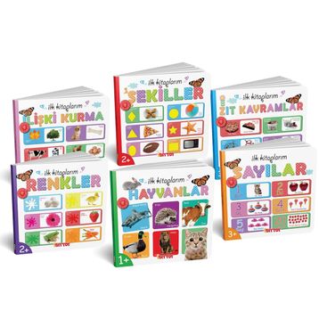 Diytoy 7202 6'lı İlk Kitaplarım