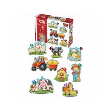 Diytoy Baby Puzzle- İlk Çiftlik Puzzle
