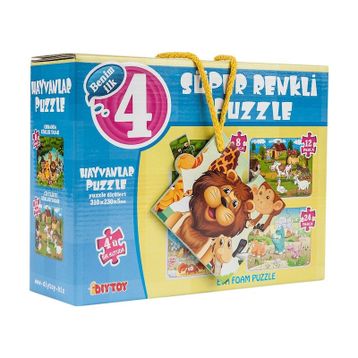 Diytoy Hayvanlar 50 Parça Puzzle