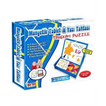 Diytoy Manyetik Tablet Tangram Yazı Tahtası