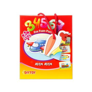 Diytoy Taşıtlar 40 Parça Puzzle