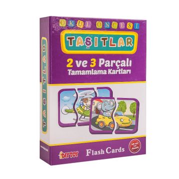 Diytoy Taşıtlar 40 Parça Puzzle