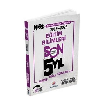 Dizgi Kitap 2024 KPSS Eğitim Bilimleri Son 5 Yıl Çıkmış Sorular Video Çözümlü
