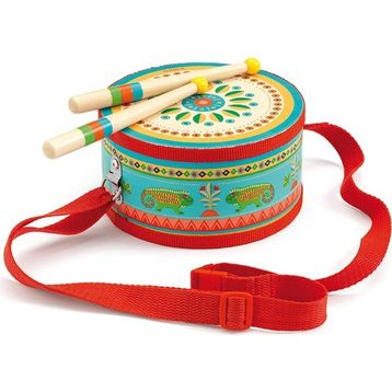 Djeco 2+ Yaş 15x7 cm Renkli Davul