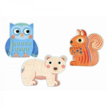 Djeco İlerleyen In The Forest 9 12 16 Parça Puzzle