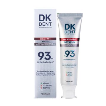 Dk Dent 75 ml %93 Maximum Beyazlık Diş Macunu
