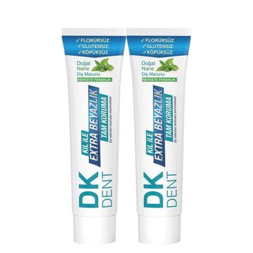 Dk Dent 75 ml Kil ile Extra Beyazlık Diş Macunu