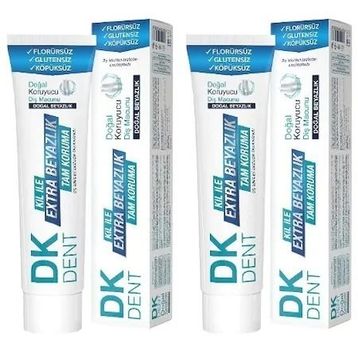 Dk Dent 75 ml Kil ile Extra Beyazlık Diş Macunu