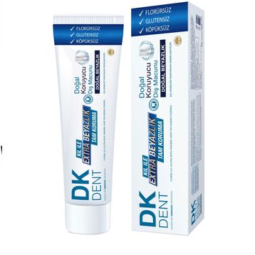 Dk Dent Klasik Extra Beyazlık 75 ml Diş Macunu