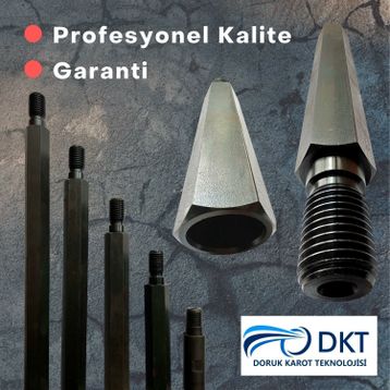 Dkt 400 mm Karot Ucu Uzatması