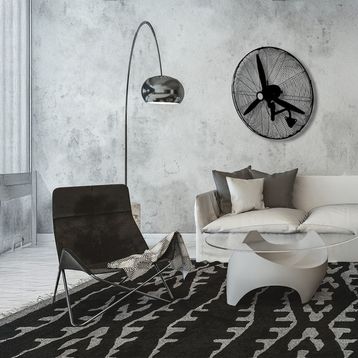 Dlc FLW-750-F 240 W Siyah Sanayi Tipi Duvar Vantilatörü