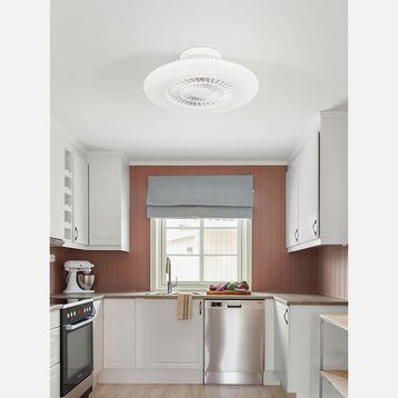 Dlc Nord 60 cm Kumandalı Beyaz Led Tavan Vantilatörü