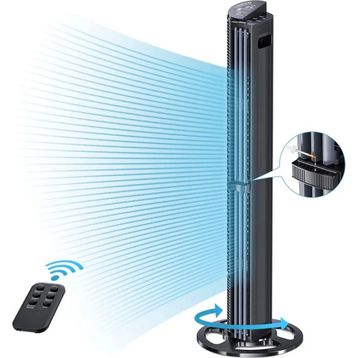 Dlc TF-K4001R 75 W Siyah Kumandalı Kule Tipi Vantilatör