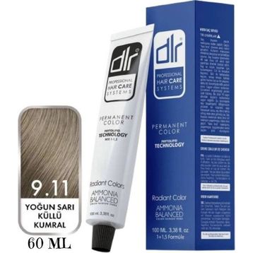 DLR 9.11 Yoğun Sarı Küllü Kumral 60 ml Saç Boyası