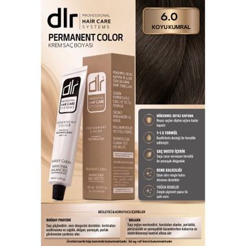 DLR Color 6.0 Koyu Kumral 60 ml Saç Boyası