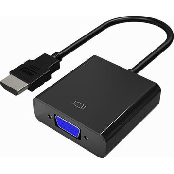 DM CHB021 Hdmı To Vga Dönüştürücü 3.5 mm Aux Ses Destekli ÇıkışLI Adaptör
