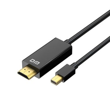 DM CHB039 4K 30Hz Mini Displayport to HDMI 1.8 mt Görüntü Aktarma Kablosu