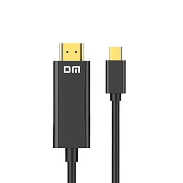DM CHB039 4K 30Hz Mini Displayport to HDMI 1.8 mt Görüntü Aktarma Kablosu