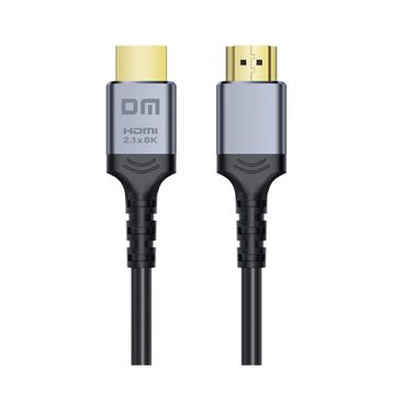 DM HI001S 8K 60 Hz 4K 144 Hz 2.1 HDR 1.5 mt HDMI Görüntü ve Ses Aktarım Kablosu