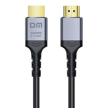 DM HI001S 8K 60 Hz 4K 144 Hz 2.1 HDR 1.5 mt HDMI Görüntü ve Ses Aktarım Kablosu