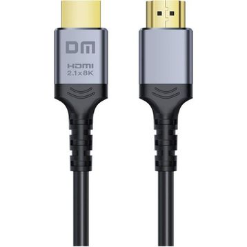 DM HI001S 8K 60 Hz 4K 144 Hz 2.1 HDR 1.5 mt HDMI Görüntü ve Ses Aktarım Kablosu