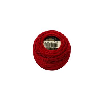 Dmc 817 Koton Perle 8 Numara Nakış İpliği