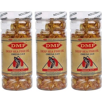 Dmp Deep Sea Fish Oil Omega 3-6-9 1000 mg 3x200 Kapsül Balık Yağı