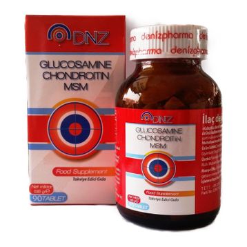 DNZ Glucosamine Chondroitin MSM Sodium 90 Tablet