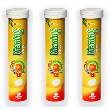 Dnz Vitamin C Plus 1000 mg 20 Efervesan Tablet
